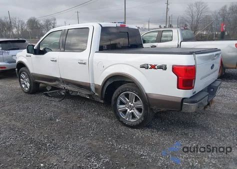 2020 Ford F-150 Lariat from USA, damaged, VIN 1FTEW1E42LKF50623